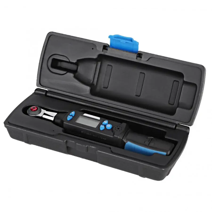Professional Digital Torsion Wrench High Accuracy 10 Groups With Ratchet Head 1.5-30NM 9x12mm Ratchet Wrench Hand Tool