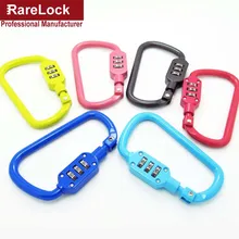 3 Digit Combination Padlock Code Lock for Travel Bag Backpack Handbag Zipper Luggage X Game Sport Security DIY Rarelock ZS73 a