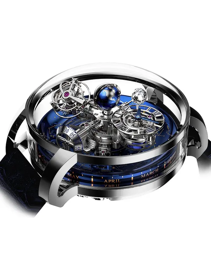 Luxury Brand New Japanese Quartz Silver Mens Watch Runway European Designer  Blue Black Leather Tourbillion Sapphire Ball Glass|Lover's Watches| -  AliExpress