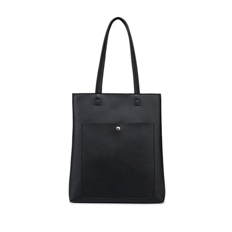 

Fashion Leather Handbag 2020 New Women Leather Bag Large Capacity Shoulder Bags Casual Tote Simple Top-handle Hand Bags
