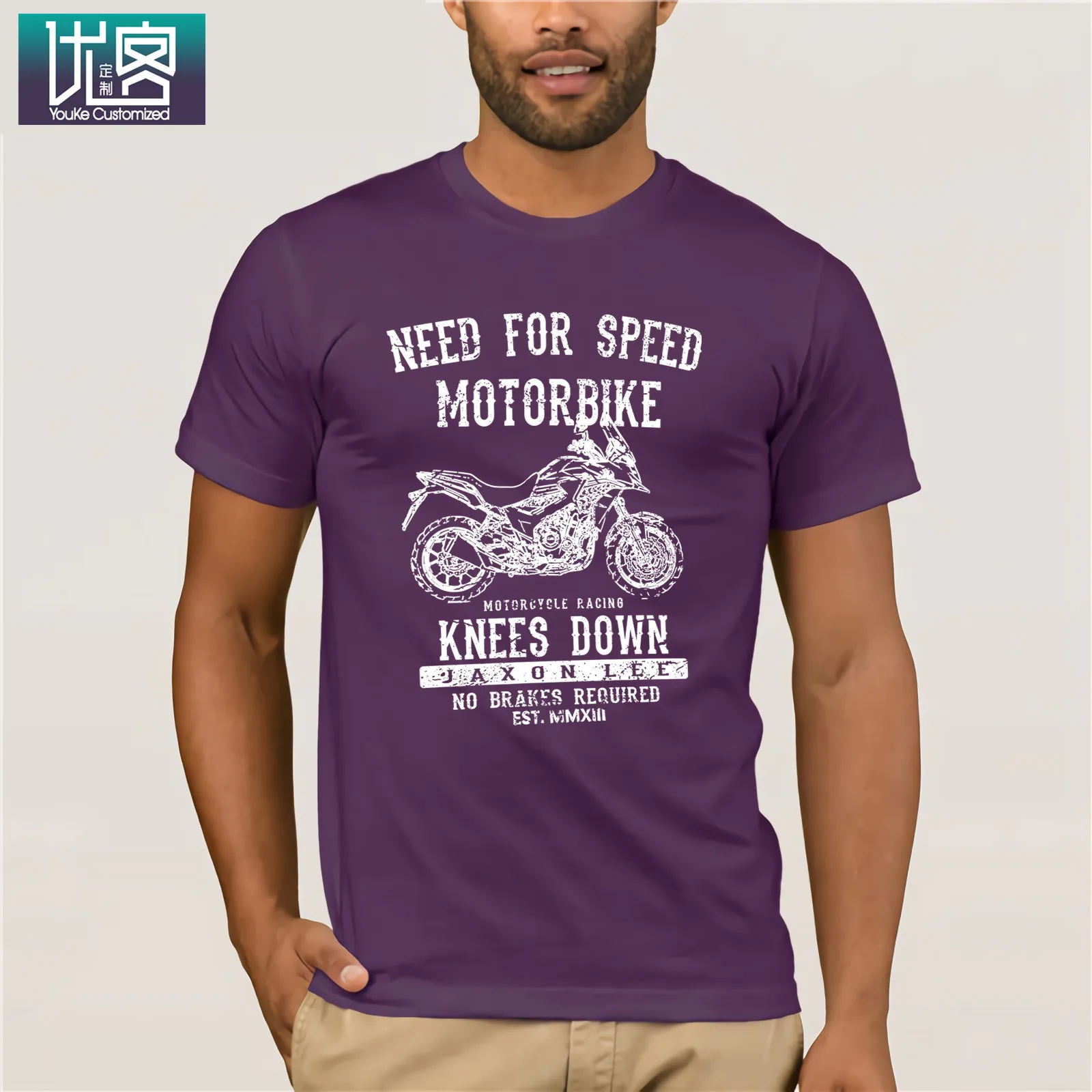 Скорость Cb500x мотоцикл искусство Футболка Одежда популярная футболка Crewneck хлопок тройники удивительные короткий рукав уникальный для мужчин топы