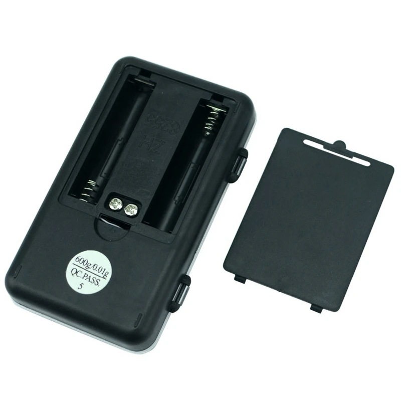 ELEG-Precision 600G/0.01G Digital Pocket Scale Mini Jewelry Electronic 0.01 Gram Powder Coin Balance Weighing Lcd Back-Lit