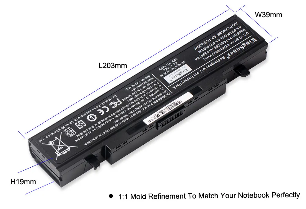 bateria do portátil para samsung kingsener