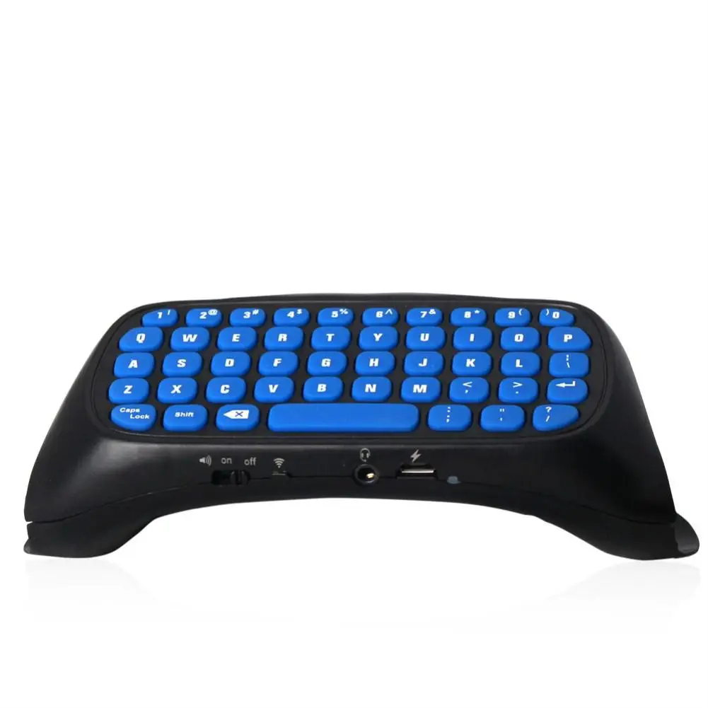 

DishyKooker 2.4G Wireless Keyboard Keypad for PS4 Slim PRO Gamepad Game Controller wireless console for Sony joystick
