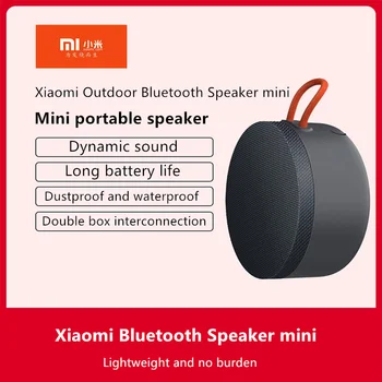 

Xiaomi Outdoor Bluetooth speaker Mini Portable Wireless IP55 dustproof waterproof Speaker MP3 Player Stereo Music surround Speak