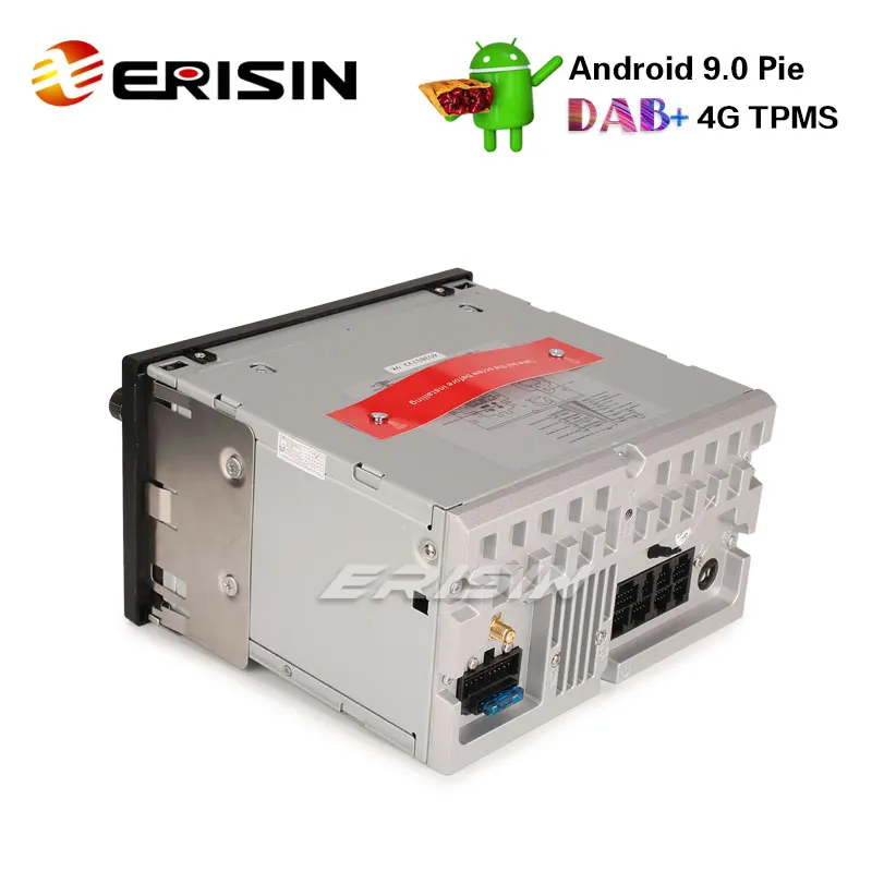 Erisin ES7709V " DAB+ Android 9,0 автомобильный стерео gps dvd-плеер для гольфа Passat Polo T5 Multivan peugeot Seat Leon