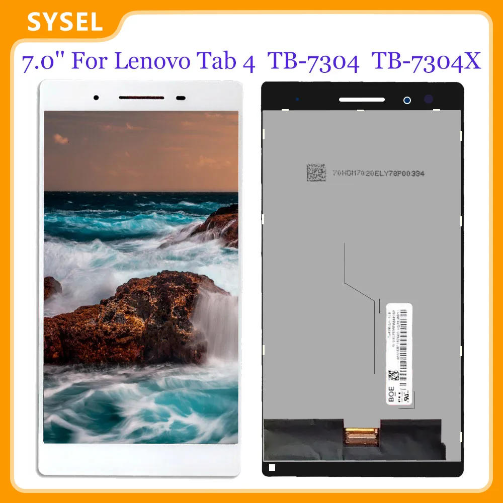 ЖК дисплей для Lenovo Tab 4 7 дюймов с сенсорной панелью и дигитайзером в