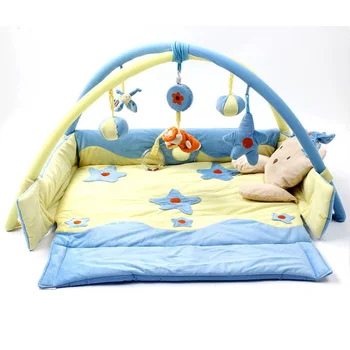 

Baby Play Mat Rug Crib Travel Bed Kid Crawling Play Game Developing Mat Infant Carpet Education Rack Toy Baby Gym Play Mats