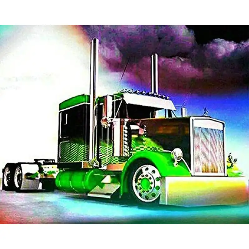CHENISTORY 40x50cm Diamond Painting Tractor Farm Landscape Rhinestones 5D DIY Diamond Embroidery Car Mosaic Cross Stitch Craft K - Image 12