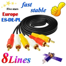 

2022 DVB S2 HD TV Clines DVB-S2 V7 V8 V9 Nova Stable Satellite CC 8 Lines Europe