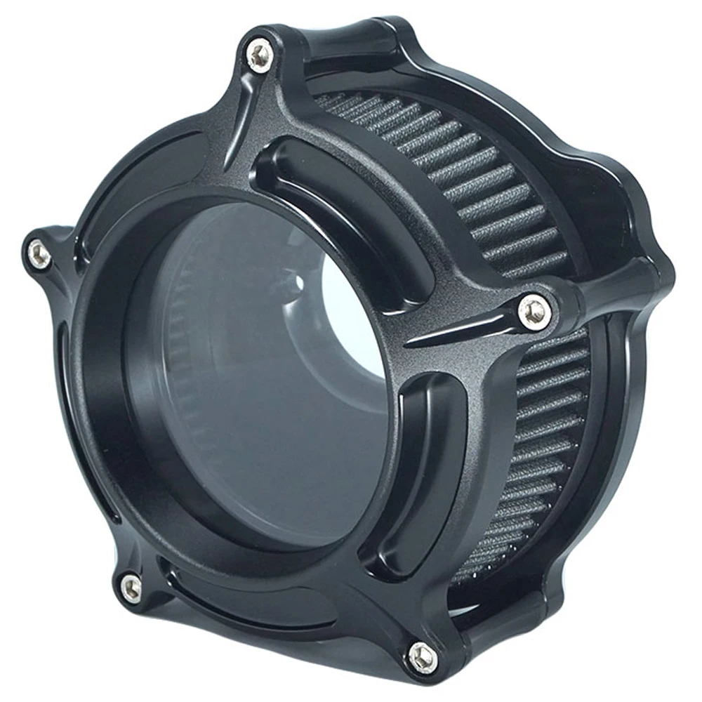 Air Filter Clarion See Through Cleaner System Intake Kit Cnc for Harley Dyna 2000 - 2017 Softail 2015 Touring 2007 | Автомобили и