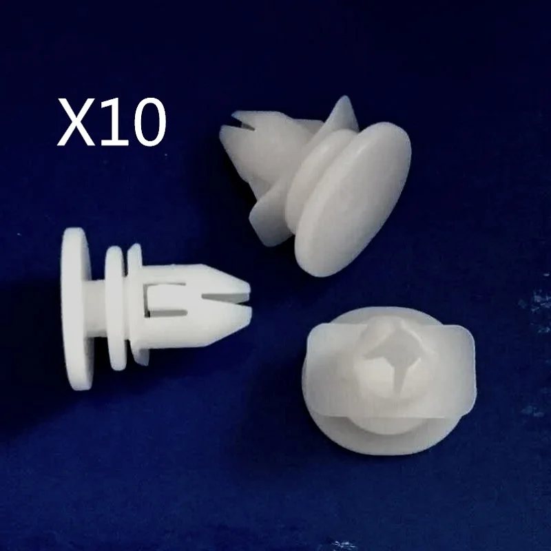 

10pcs For Volvo C30 S40 V50 V60 XC60 Lower Molding Trim Clips PACK Panel Bumper Fascias Fastener Rivet Retainer Clips 30784514