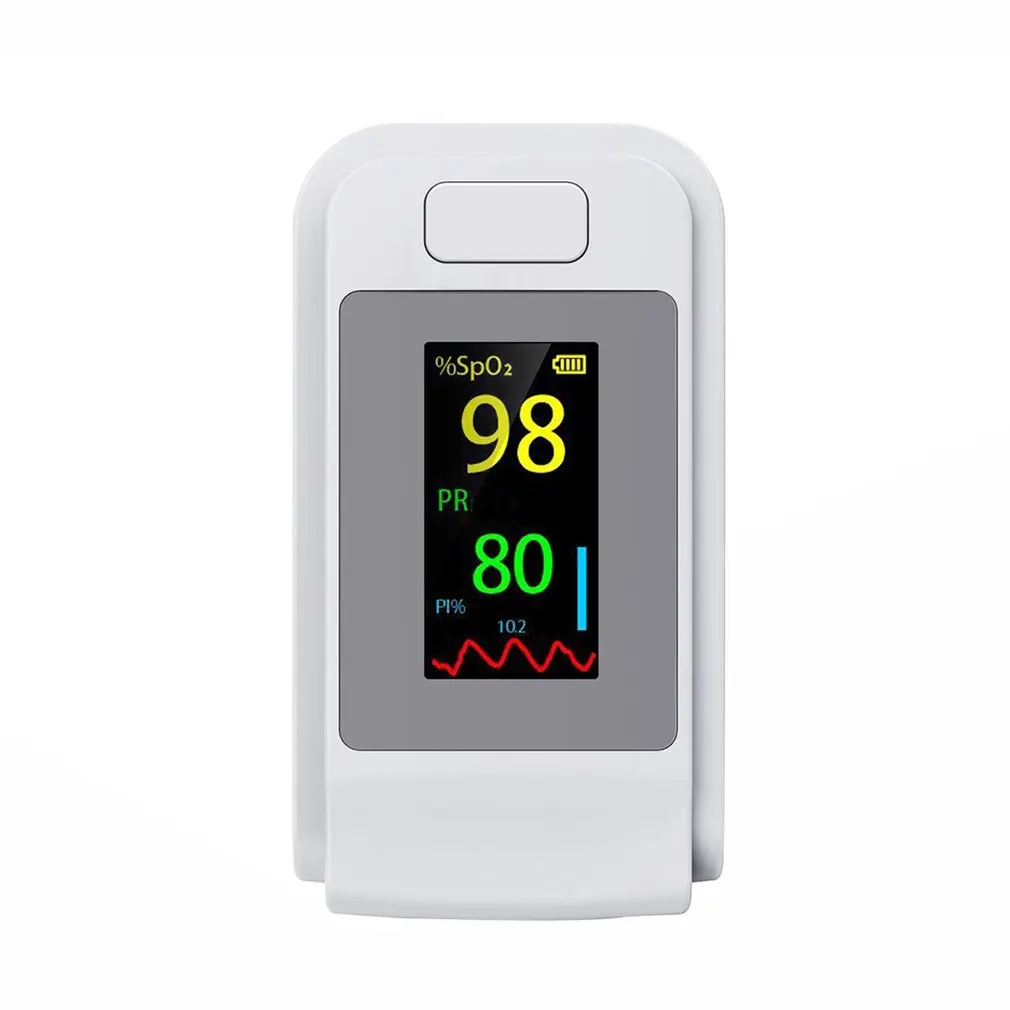 

SO911 Professional Finger Oximeter Portable Pulse Oximeter Heart Rate Monitor With LED Alarm Screen Measure SpO2 PR And PI