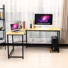 Деревянный Офисный Компьютерный письменный стол домашний игровой ПК мебель l-образный угловой стол для учебы компьютерный стол для ноутбука