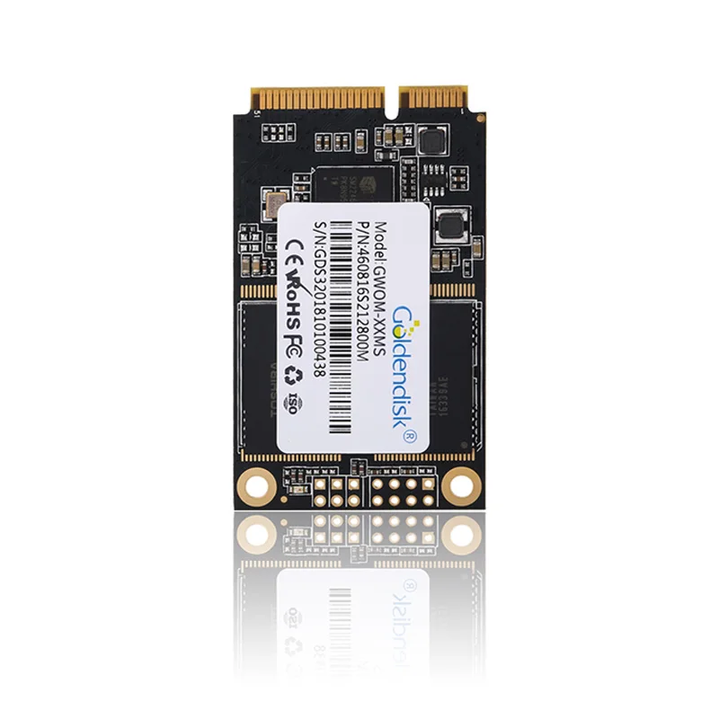 Goldendisk 32 Гб мини pci-e накопитель mSATA SSD планшет твердотельный накопитель флеш-память NAND MLC Горячая Оригинальная флеш-память NAND MLC для ноутбука, Pad