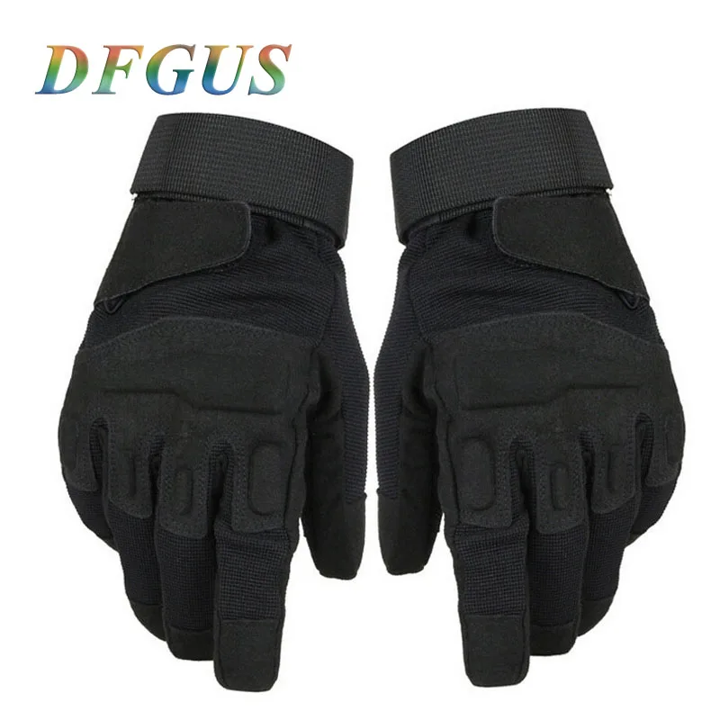 New Men Tactical Gloves Military Outdoor Full Finger Sports Gloves Antiskid Gloves Wearable Gym Tactical Army Gloves Mittens