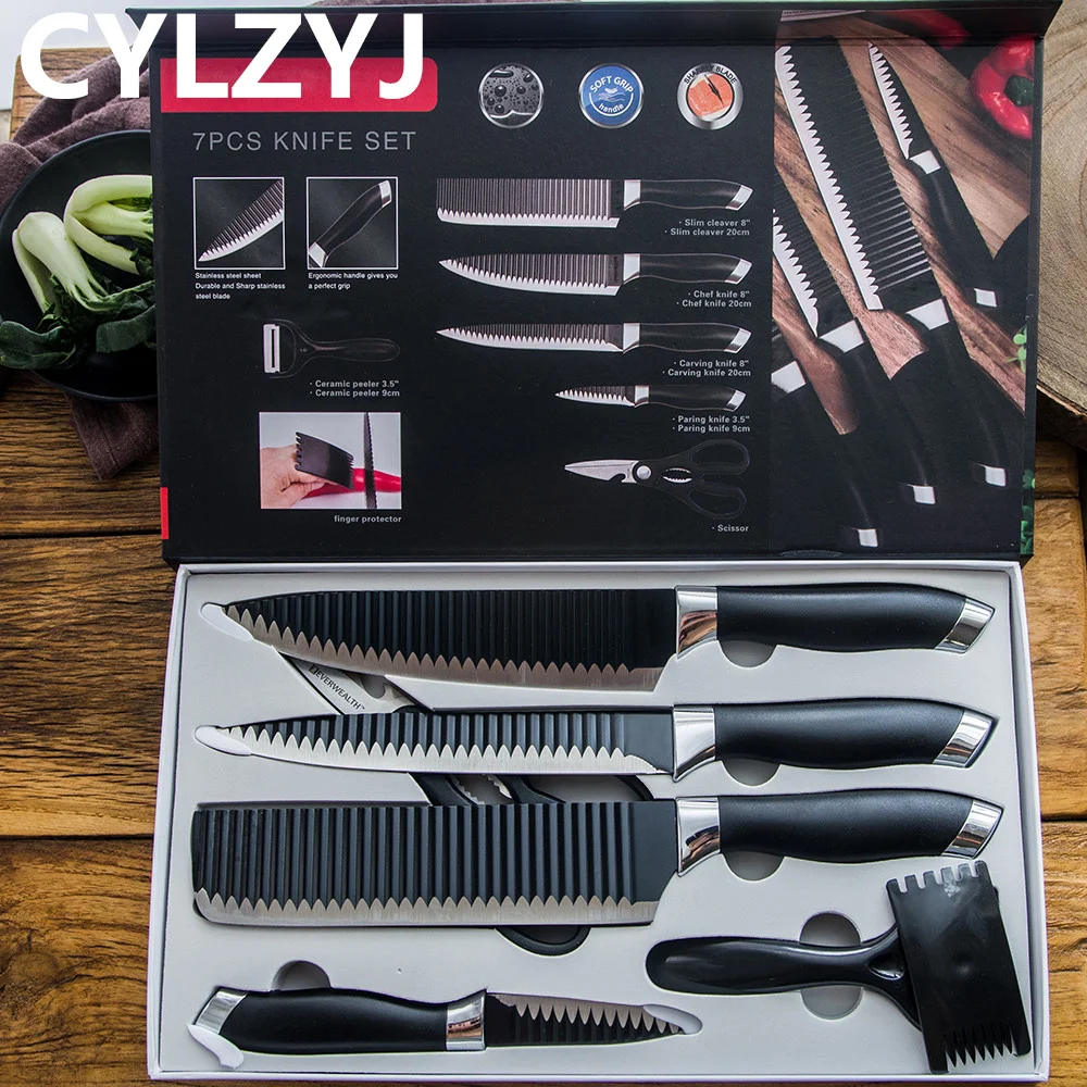 Zyliss Knife Set 3 Piece with protective blade covers, paring