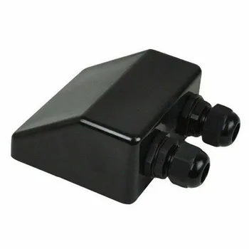 

Roof Twin Black Cable Entry Gland Solar Panel Satellite Aerial Motorhome Camper Gland Box Cable Motorhome White Double Hole RV