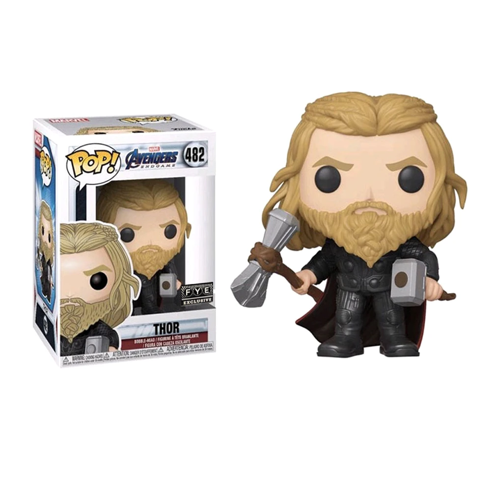 FUNKO POP Тор, Мстители Фигурки Модель игрушки для детей рождественские подарки на день рождения