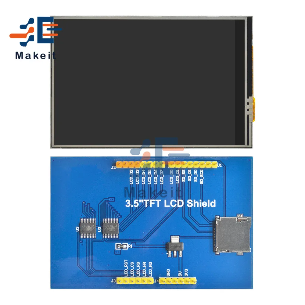 ЖК дисплей 3 5 дюйма 480x320 TFT HD модуль цветного экрана LI9486 контроллер для платы Arduino