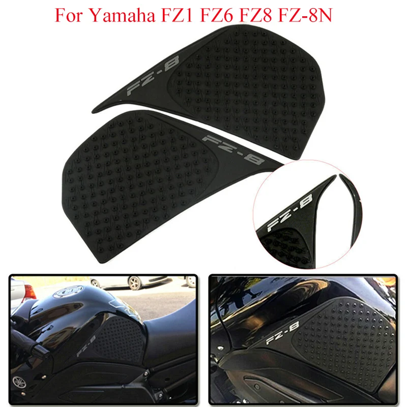 

Motorcycle Fuel Tank Pads Side Gas Knee Grip Protector Anti Slip Decal Stickers For Yamaha FZ1 FZ8 2006-2014 FZ6 FZ-6N 2006-2010