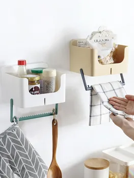 

Bathroom Accessories Storage Rack Household Wall-mounted Shelf Kitchen Organizer