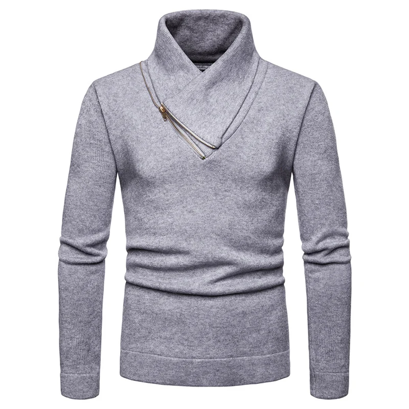 Plus size outwear Men Sweaters coat Winter keep Warm Cashmere Turtleneck sweatercoat Loose Sweaters Man Casual Knitwear Homme