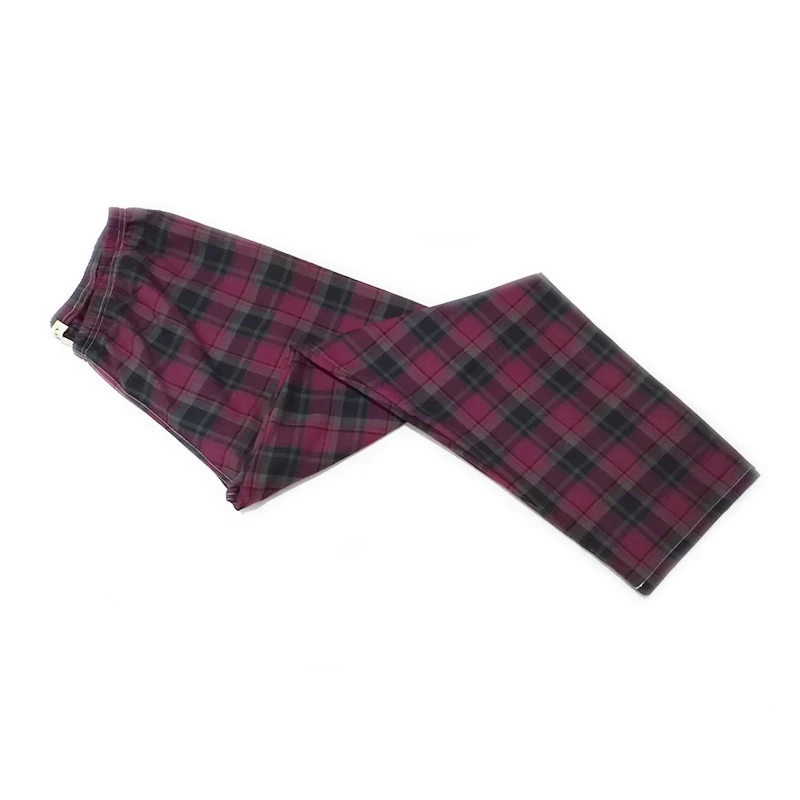 Unisex Full-Length Cotton Sleep Pants - Image 2