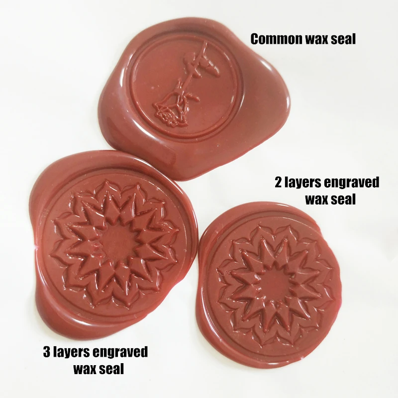 3D wax seal 1-6