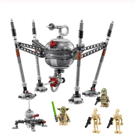 

05025 Spider Robots Building Blocks Compatible With Legoing Star Wars 75142 Starwars Bricks Birthday Gift Toys For Children