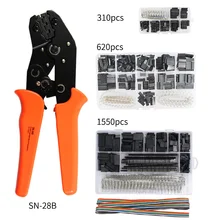 SN-28B 310 шт./620 шт./1550 шт. набор обжимных щипцов dupont jst xh обжимные плоскогубцы терминал наконечник инструмент для обжимки набор ручных инструментов