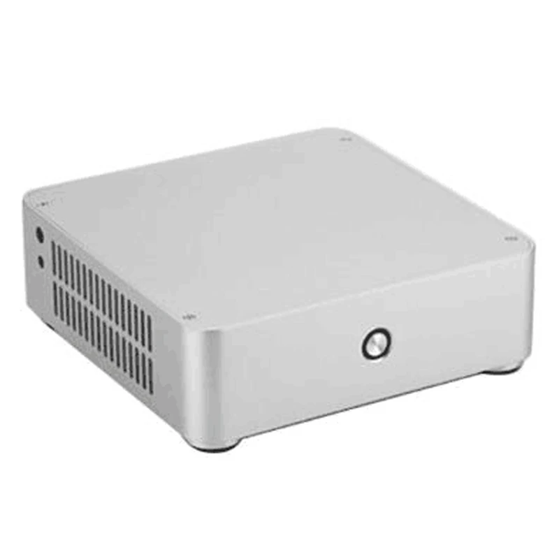 E-H60 цельноалюминиевое мини-шасси домашнее шасси поддерживает Itx материнская