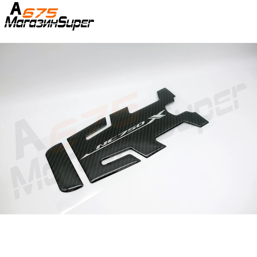 2 Colors Red White Fit For HONDA NC750X NC 750X NC700 NC700X Carbon Fiber Oil Fuel Gas Tank Pad Tankpad Decal Protector Sticker |