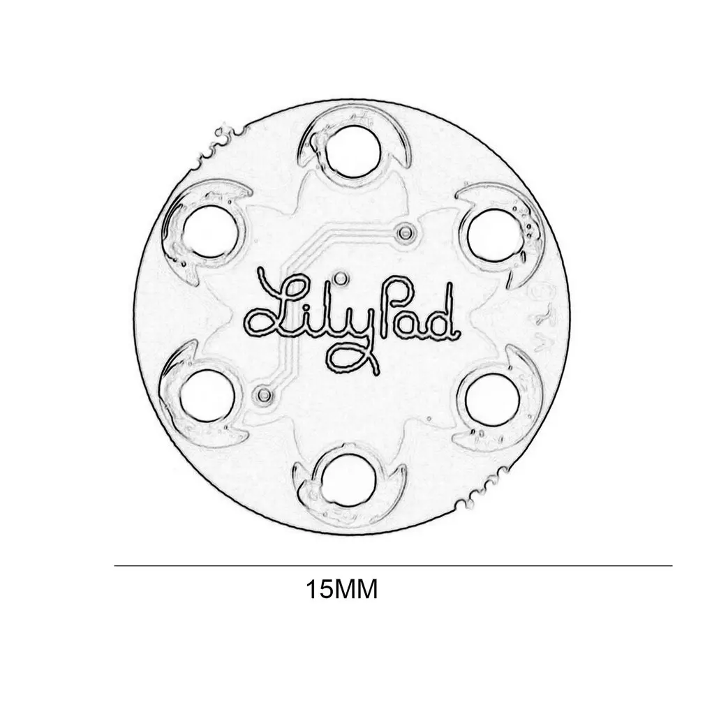 Светодиодный модуль Lilypad Pixel Board WS2812 5050 для Arduino ONLENY|Комплекты умного дома| |