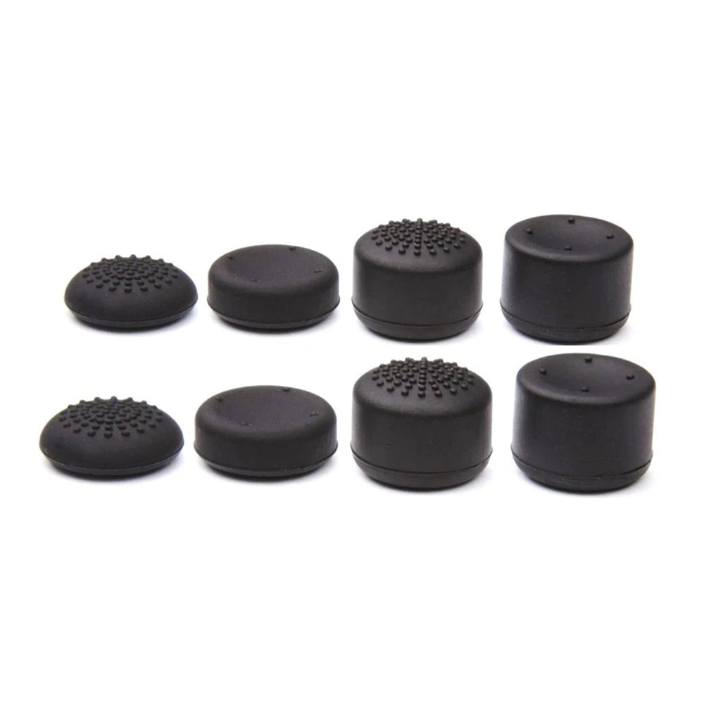8Pcs Analog Thumb Stick Grip Caps Cover Antiscivolo In Silicone Per Controller Ps5/Ps4/Xbox One/Xbox One Elite/Switch Pro Controller