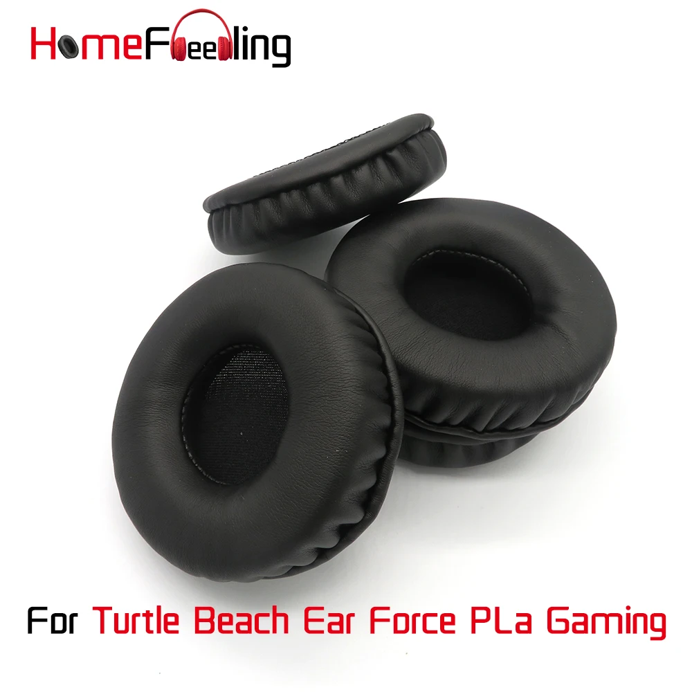

Homefeeling Ear Pads For Turtle Beach Ear Force PLa Gaming Earpads Round Universal Leahter Repalcement Parts Ear Cushions