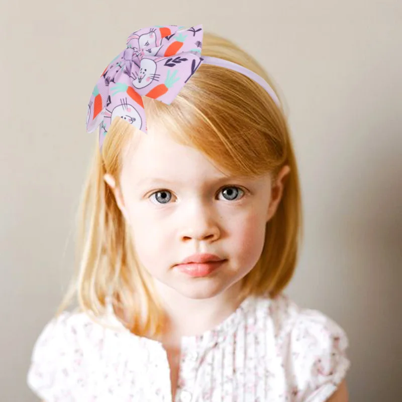 

1PC Children's Hairpin Solid Color Swallow Tail Chicken Heart Knot Cloth Girl Hair Buckle Rabbit Accessories Animal Headdress