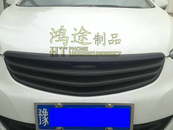 Передняя Автомобильная решетка из углеродного волокна для hyundai ELANTRA Racing Grills