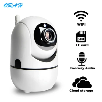 

Cute Wifi Auto Tracking Human Cloud Camera 1080P Wireless IP Camera Home Security Surveillance CCTV Network IP CAM WIFI CAM