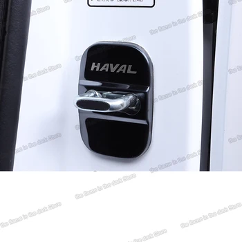 

Lsrtw2017 Stainless Steel Car Door Edge Lock Buckle Cover for Haval F7 F7x 2019 2020 2021 Accessories Auto Sticker