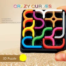 

Creative 3D Intelligence Puzzle Crazy Curve Sudoku Puzzle Games Geometric Line Matrix Puzzle Toys For Children Learning Toy Gift