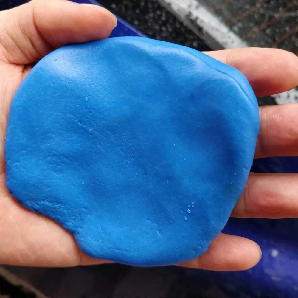 200G Blue Car Plasticine Car Detailing Cleaning Magic Clay Bar Auto Washing Super Clean Car Paint Maintenance Cleaning Supplies 3