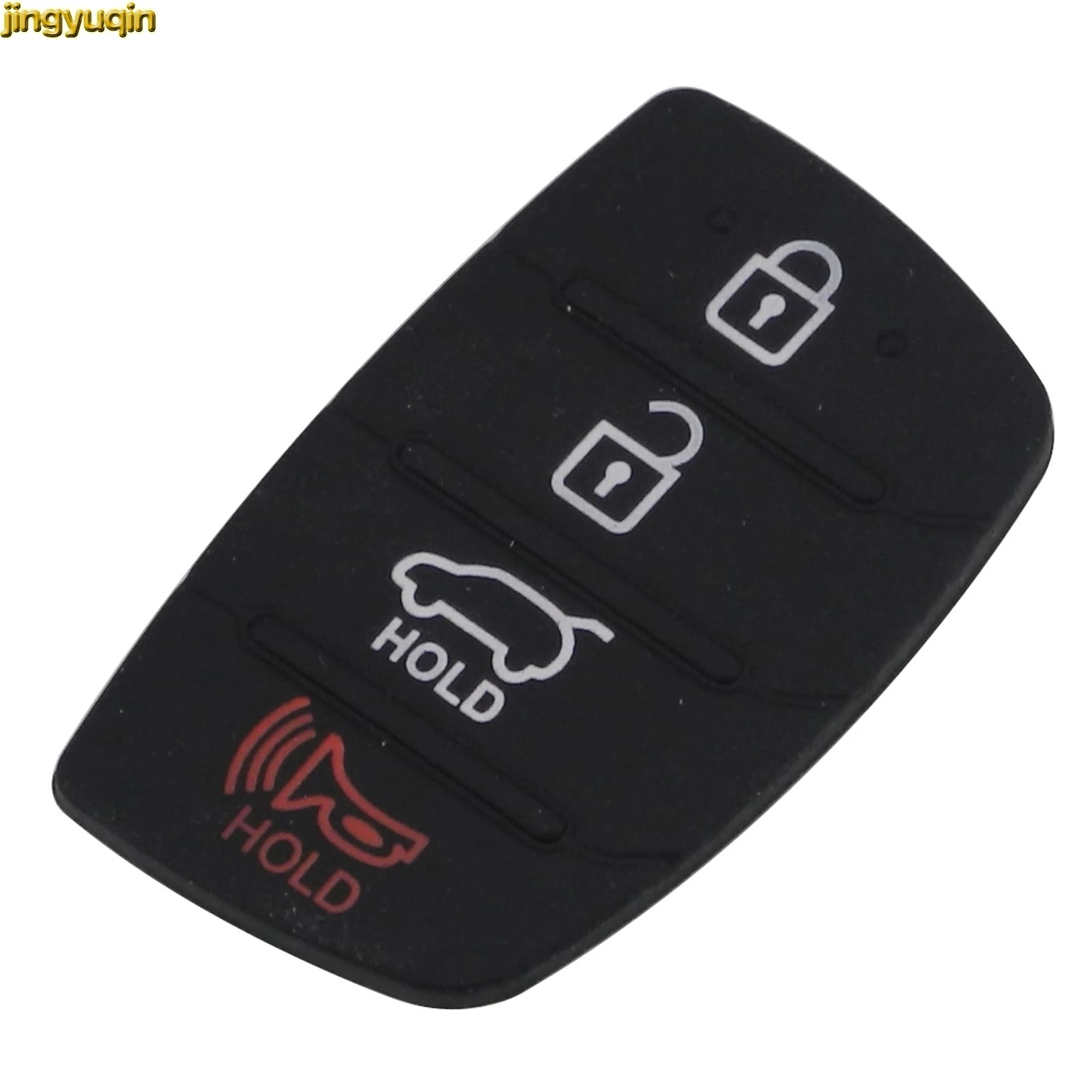 Jingyuqin 2pcs 4 Buttons Silicone Remote Key Rubber Padbutton Replacement for Kia K2 K5 Hyundai I30 IX35 Styling | Автомобили и