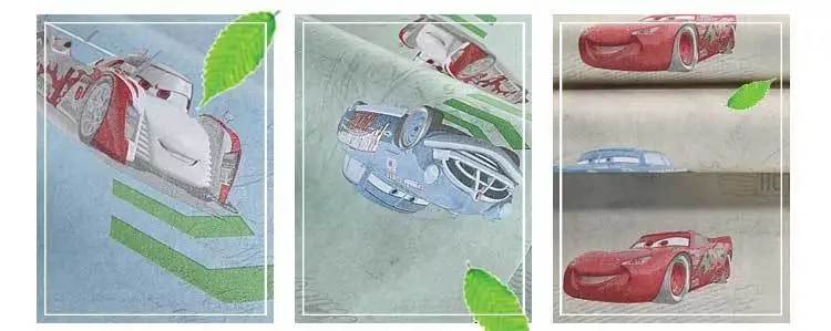 Детское современное оформление помещения домашняя настенная бумага s Cartooon машина рулон бумаги для детей мальчик девочек стены комнаты Tapeta Do Pokoju