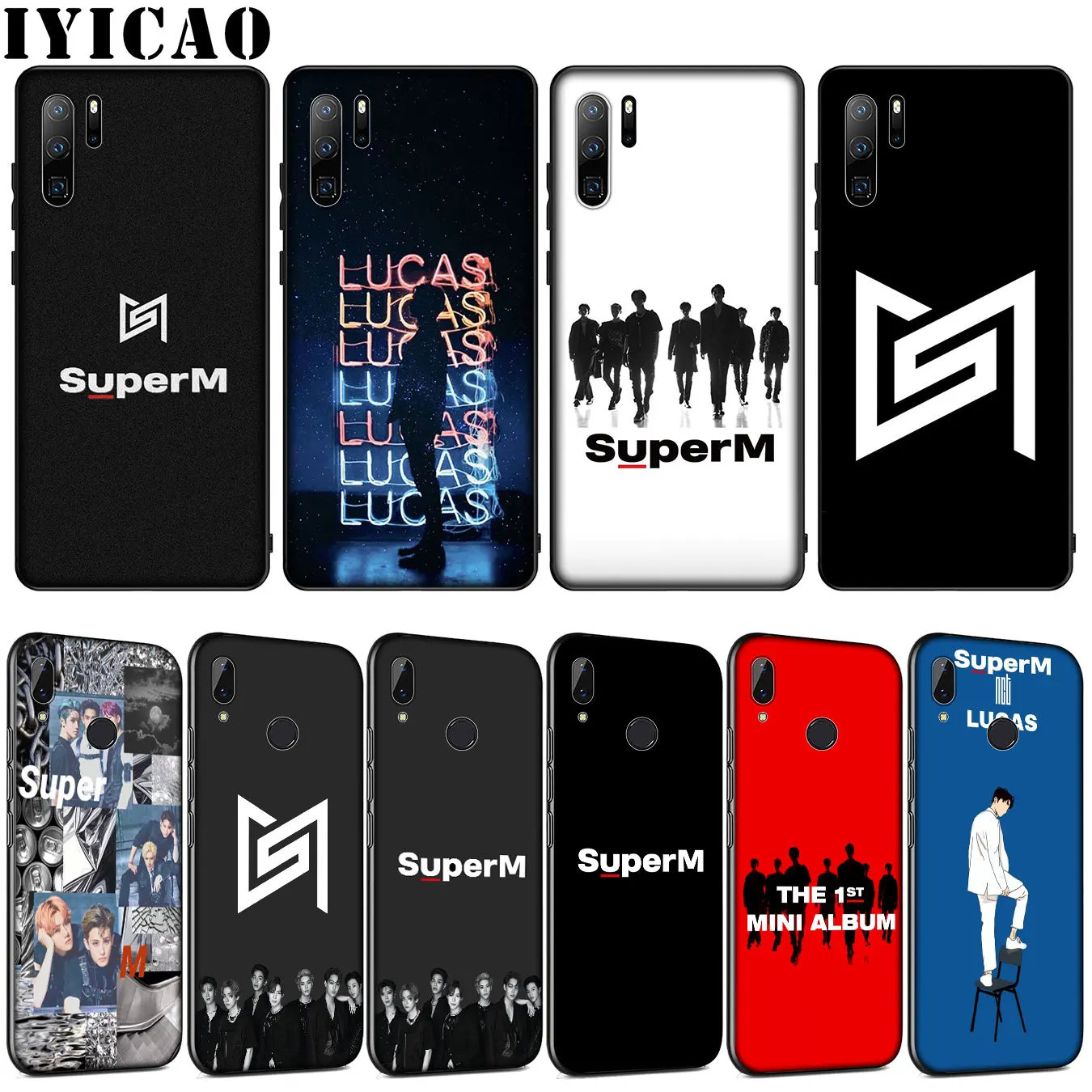 superm Soft Silicone Case for Huawei P30 P20 Pro P10 P9 Lite Mini 2017 2016 P Smart Z Plus 2019 | Мобильные телефоны и