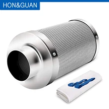 4 ''6'' очиститель воздуха угольный фильтр запах скруббер с 38 мм Австралия активированный уголь фильтр для внутреннего выращивания палатки гидропоники