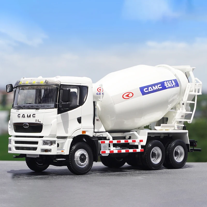 

Diecast 1:28 Scale Alloy Vehicle Concrete Mixer Truck Heavy-duty Engineering Alloy Model Collection Souvenir Ornaments Display