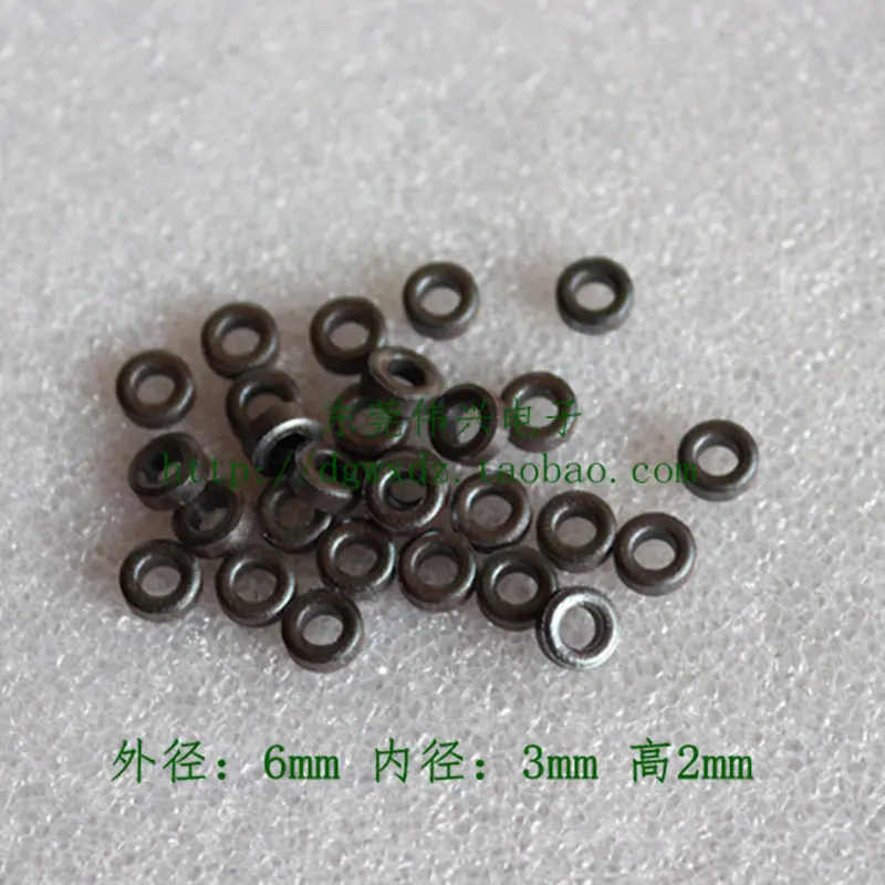 Ferrite core 6mm*3mm*2mm anti-interference Filter magnetic beads 6*3*2 nickel-zinc inductor small ring | Обустройство дома