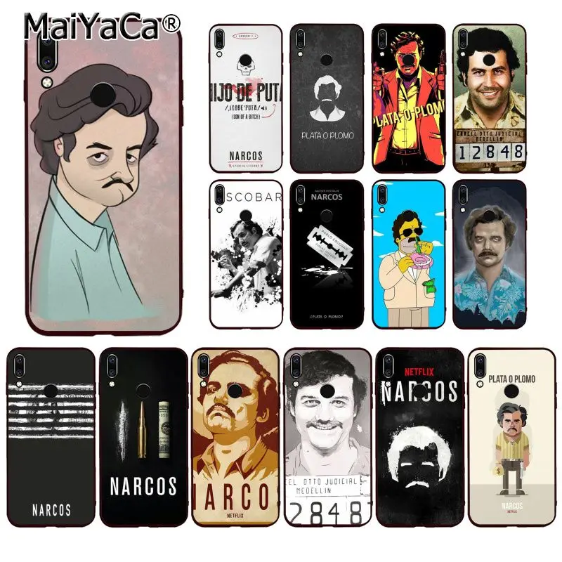 

MaiYaCa Narcos TV series Pablo escobar Phone Case for Huawei P20 P30 P20Pro P20Lite P30Lite P Smart P10Lite
