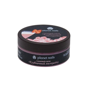 

Planet Nails body scrub, 22380, Strawberry milkshake, 170 g